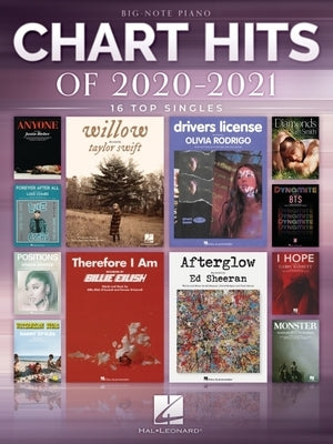 Chart Hits of 2020-2021: 16 Top Singles by Hal Leonard Corp