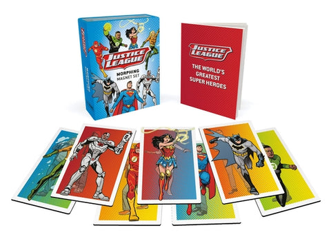 Justice League: Morphing Magnet Set: (set of 7 Lenticular Magnets) by Korté, Steve