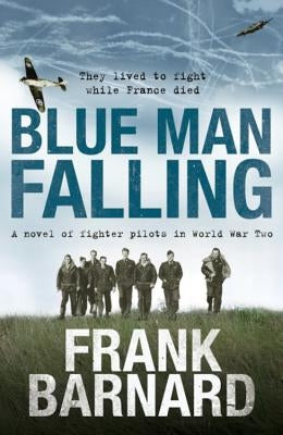 Blue Man Falling by Barnard, Frank