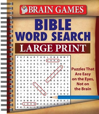 Brain Games Bible Word Search Large Print by Publications International, Ltd