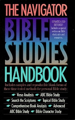 The Navigator Bible Studies Handbook by The Navigators