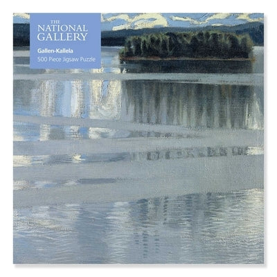 Adult Jigsaw Puzzle National Gallery: Lake Keitele by Akseli Gallen-Kallela (500 Pieces): 500-Piece Jigsaw Puzzles by Flame Tree Studio