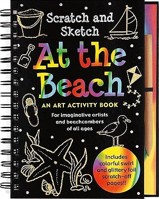 At the Beach: An Art Activity Book for Imaginative Artists and Beachcombers of All Ages [With Wooden Stylus] by Peter Pauper Press, Inc