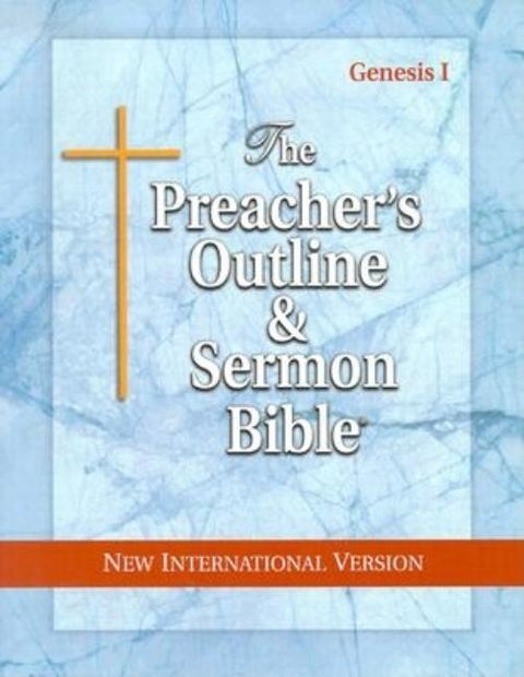 Preacher's Outline & Sermon Bible-NIV-Genesis I: Chapters 1-11 by Worldwide, Leadership Ministries