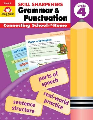 Skill Sharpeners Grammar and Punctuation, Grade 4 by Evan-Moor
