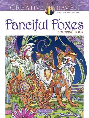 Creative Haven Fanciful Foxes Coloring Book by Sarnat, Marjorie