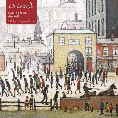 Adult Jigsaw Puzzle L.S. Lowry: Coming from the Mill (500 Pieces): 500-Piece Jigsaw Puzzles by Flame Tree Studio