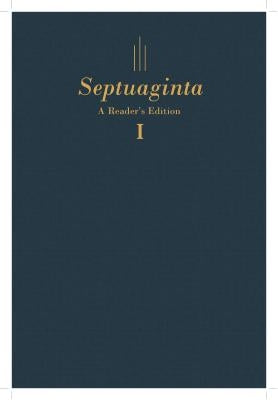Septuaginta: A Readers Edition Hardcover by Lanier, Gregory R.
