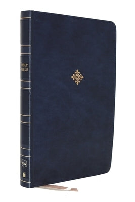 Nkjv, Reference Bible, Super Giant Print, Leathersoft, Blue, Red Letter Edition, Comfort Print: Holy Bible, New King James Version by Thomas Nelson