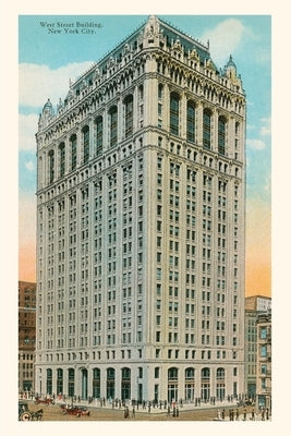 Vintage Journal West Street Building, New York City by Found Image Press