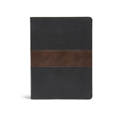 CSB Spurgeon Study Bible, Black/Brown Leathertouch(r) by Csb Bibles by Holman