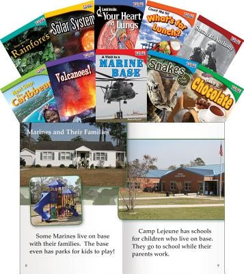 Time for Kids Informational Text Grade 2 Readers Set 3 10-Book Set (Time for Kids Nonfiction Readers) by Teacher Created Materials