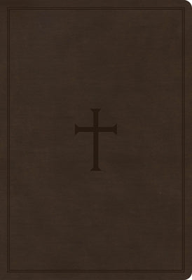 CSB Super Giant Print Reference Bible, Brown Leathertouch, Value Edition by Csb Bibles by Holman