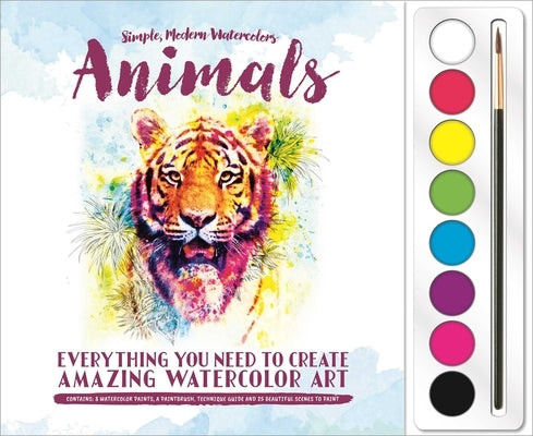 Animals with Attitude: Watercolor Paint Set by Igloobooks