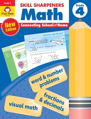 Skill Sharpeners: Math, Grade 4 by Educational Publishers, Evan-Moor