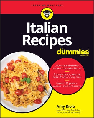 Italian Recipes for Dummies by Riolo, Amy