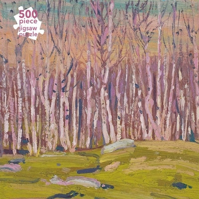 Adult Jigsaw Puzzle Tom Thomson: Silver Birches (500 Pieces): 500-Piece Jigsaw Puzzles by Flame Tree Studio