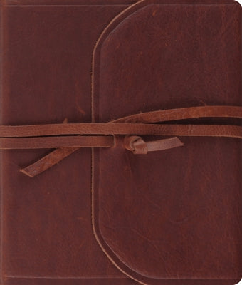 ESV Journaling Bible (Brown, Flap with Strap) by 