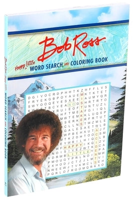 Bob Ross Word Search and Coloring Book by Editors of Thunder Bay Press