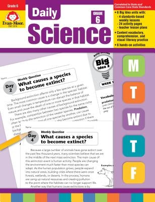 Daily Science, Grade 6+ by Evan-Moor Educational Publishers