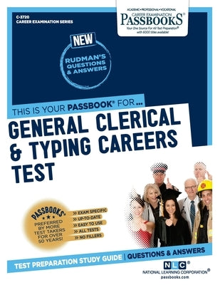 General Clerical & Typing Careers Test by Corporation, National Learning