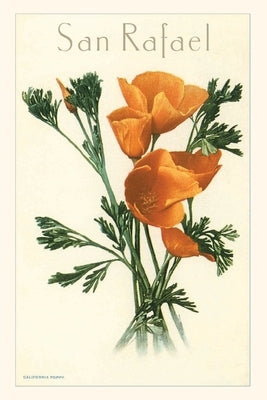 Vintage Journal San Rafael, California Poppies by Found Image Press