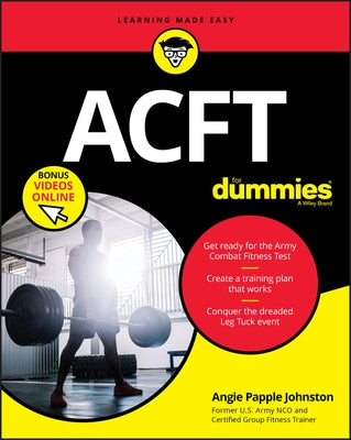 Acft for Dummies, Book + Video by Papple Johnston, Angela