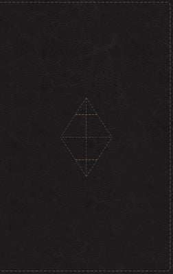 Nasb, Thinline Bible, Leathersoft, Black, Red Letter Edition, 2020 Text, Thumb Indexed, Comfort Print by Zondervan