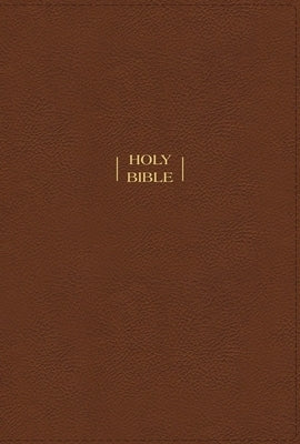 Niv, Wide Margin Bible, Leathersoft, Brown, Red Letter, Comfort Print by Zondervan