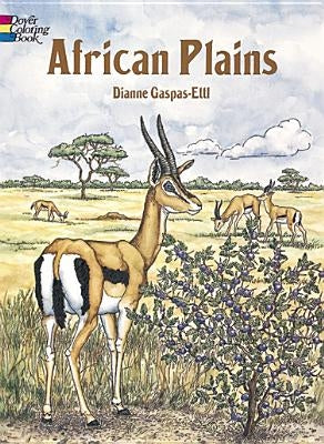 African Plains Coloring Book by Gaspas-Ettl, Dianne
