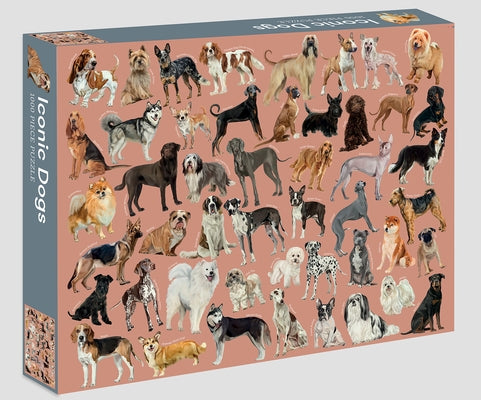 Iconic Dogs: 1,000-Piece Jigsaw Puzzle by Zafra, Marta