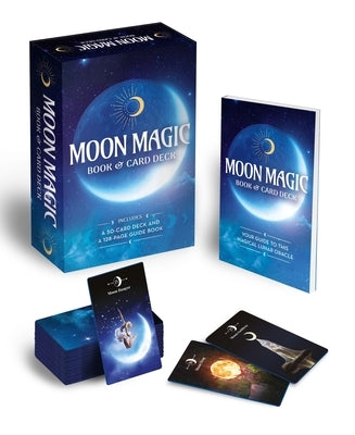 Moon Magic Book & Card Deck: Includes a 50-Card Deck and a 128-Page Guide Book [With Cards] by Bruce, Marie