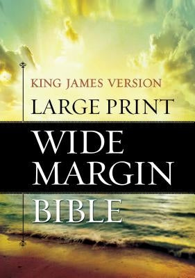 Large Print Wide Margin Bible-KJV by Hendrickson Bibles