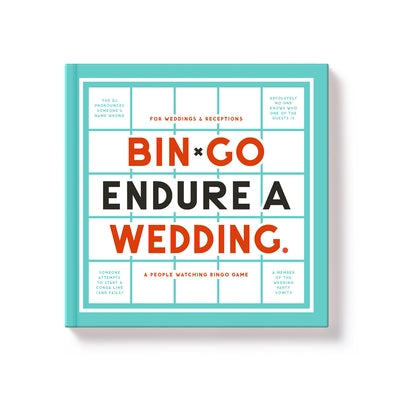 Bin-Go Endure a Wedding Bingo Book by Brass Monkey and
