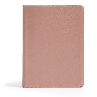 CSB She Reads Truth Bible, Rose Gold Leathertouch, Indexed by Csb Bibles by Holman