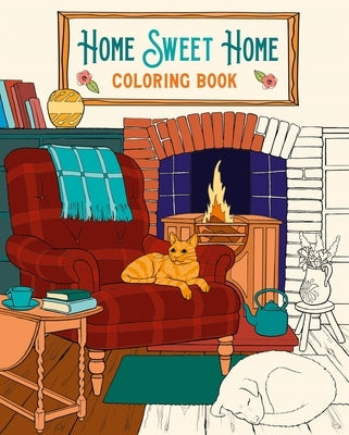 Home Sweet Home Coloring Book by Willow, Tansy