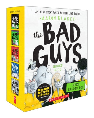 The Bad Guys Even Badder Box Set: Books 6-10 by Blabey, Aaron