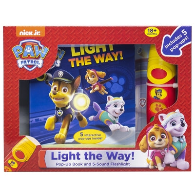 Nickelodeon Paw Patrol: Light the Way! [With Flashlight] by Skwish, Emily
