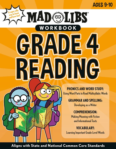 Mad Libs Workbook: Grade 4 Reading by Blevins, Wiley