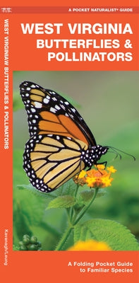 West Virginia Butterflies & Pollinators: A Folding Pocket Guide to Familiar Species by Kavanagh, James