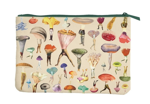 Art of Nature: Fungi Accessory Pouch: (Gifts for Mushroom Enthusiasts and Nature Lovers, Cute Stationery, Back to School Supplies) by Insights