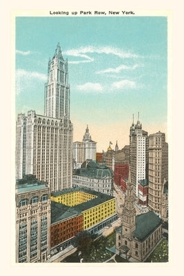 Vintage Journal Park Row, New York City by Found Image Press