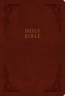 KJV Super Giant Print Reference Bible, Burgundy Leathertouch, Indexed by Holman Bible Staff