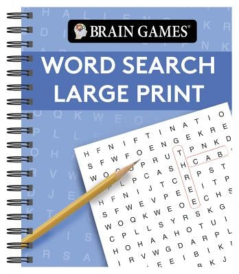 Brain Games Large Print Word Search by Publications International Ltd