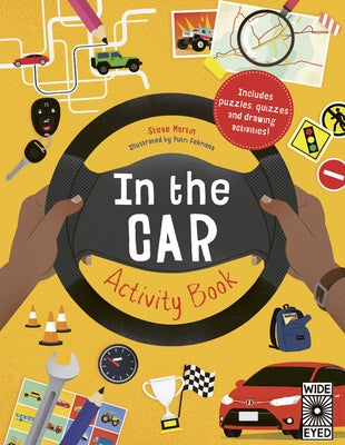 In the Car Activity Book by Martin, Steve
