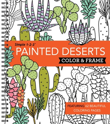 Color and Frame Painted Deserts by Publications International Ltd