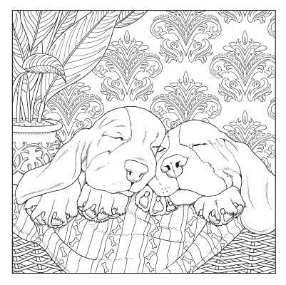 All about the Dog: A Dog Lover's Coloring Book by Battersea Dogs and Cats Home