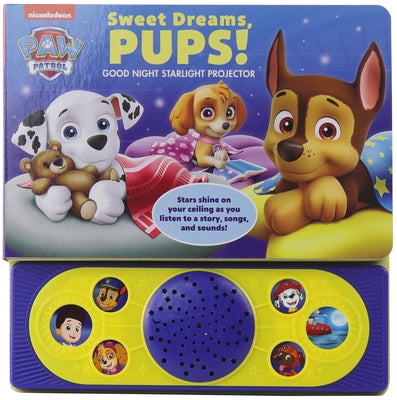 Starlight Projector Book Paw Patrol Sweet Dreams, Pups!: Good Night Starlight Projector by Pi Kids