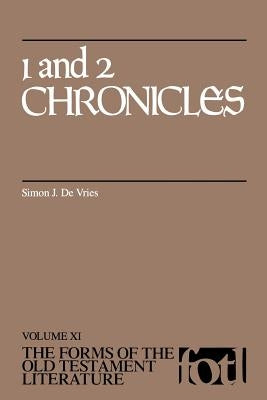 1 and 2 Chronicles by de Vries, Simon John