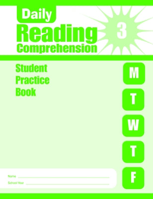 Daily Reading Comprehension, Grade 3 Sb by Educational Publishers, Evan-Moor
